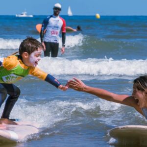1 Cours de surf pour Famille