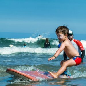 3 cours de surf Piou Piou
