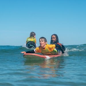 Stage de 3 Cours de surf pour Famille