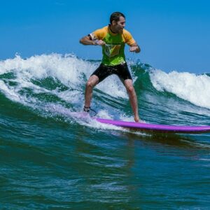 Cours de surf particulier pour 3 personnes